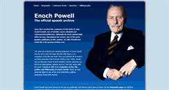 Desktop Screenshot of enochpowell.info