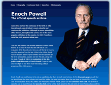 Tablet Screenshot of enochpowell.info