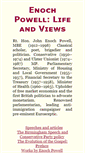 Mobile Screenshot of enochpowell.net