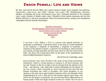 Tablet Screenshot of enochpowell.net